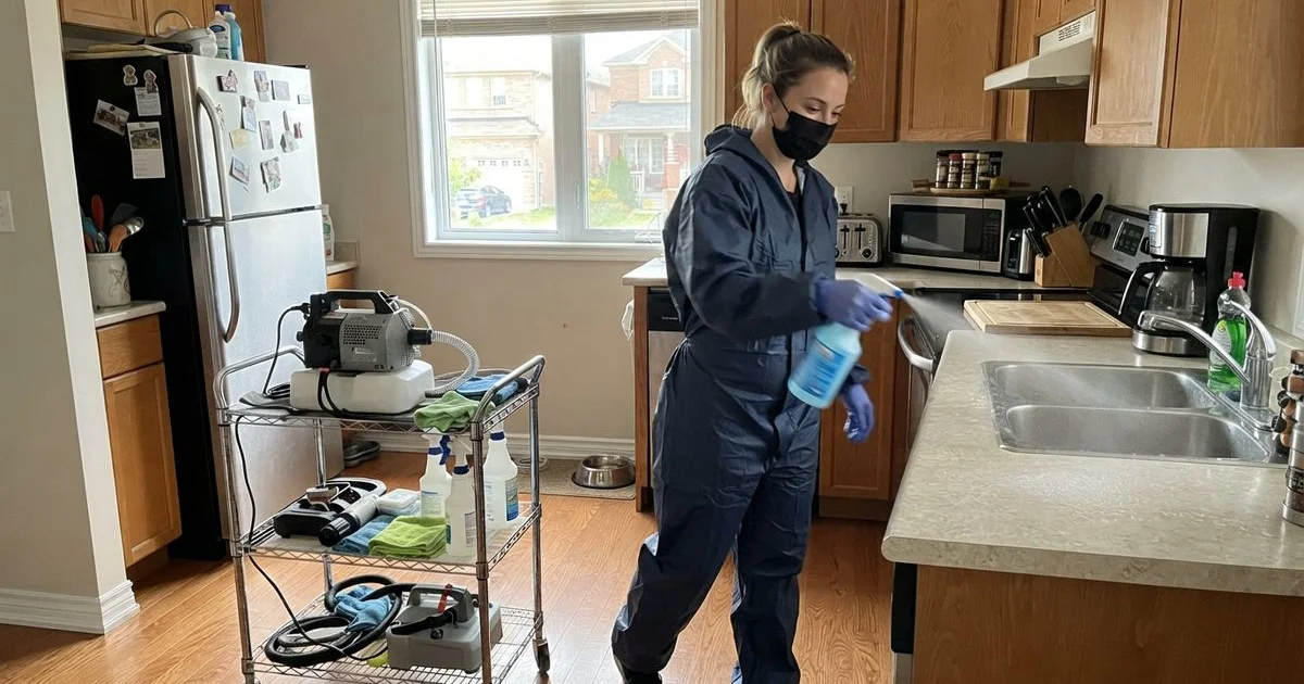 What happens during a deep sanitizing and disinfection visit