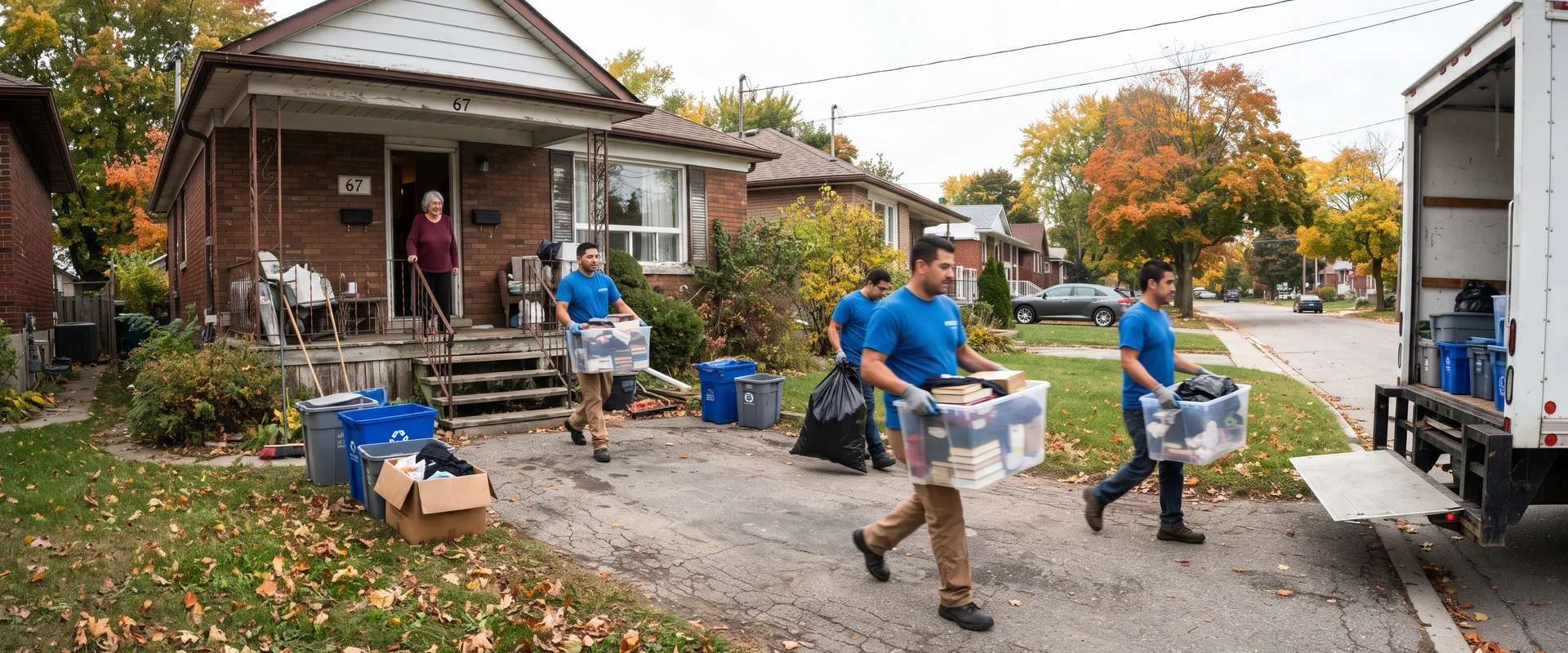 hoarding cleanup in Ontario